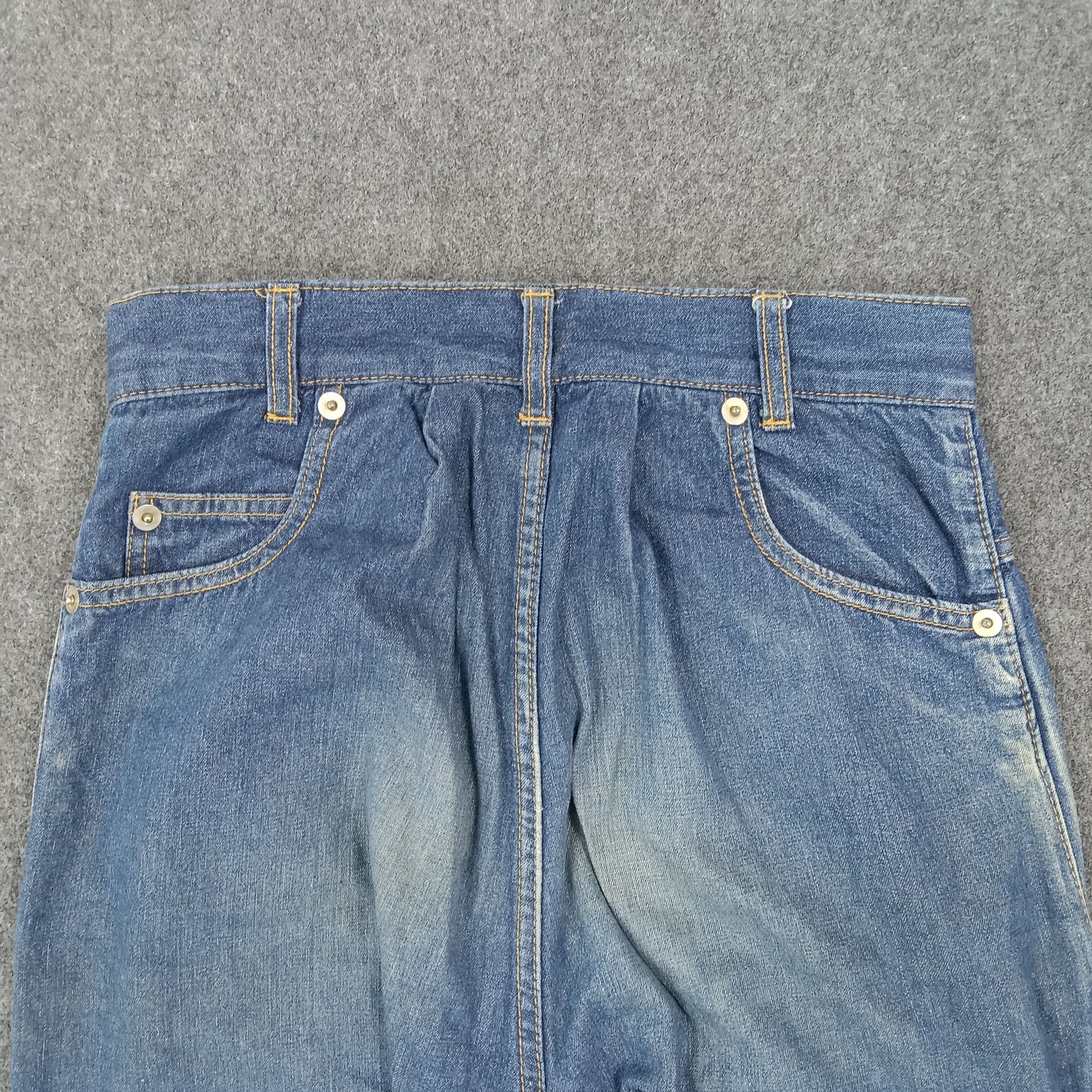 mercibeaucoup Mercibeaucoup by Issey Miyake Rare Denim Pants C265N15 Size US 27 - 9 Thumbnail