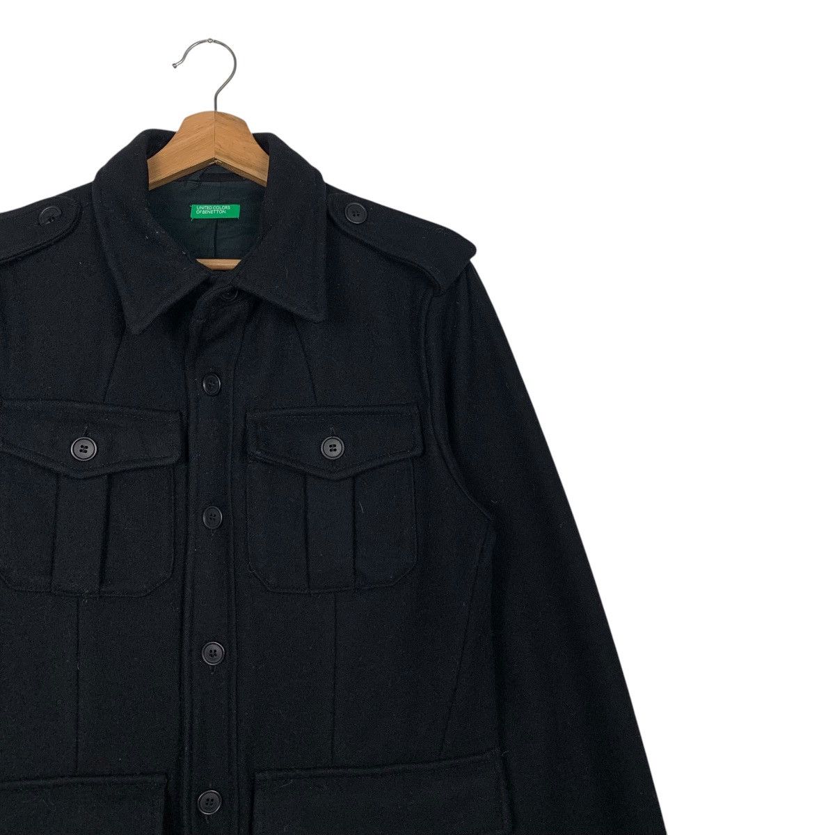 United Colors Of Benetton UNITED COLORS OF BENETTON Wool 4 Pocket Jacket #2483-C111 Size US S / EU 44-46 / 1 - 5 Thumbnail