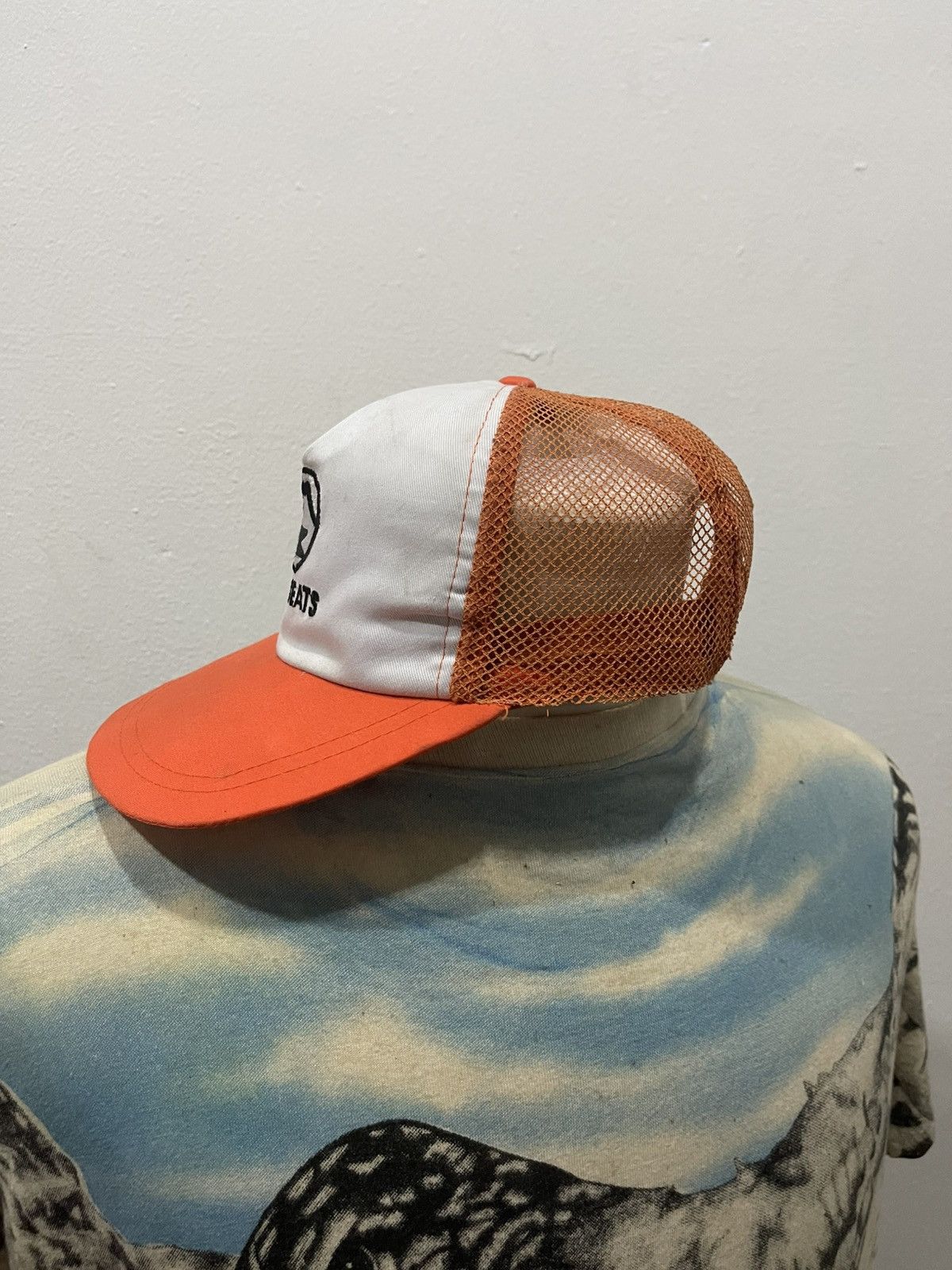 Japanese Brand Fuji Seats Trucker Cap Hat Size ONE SIZE - 2 Thumbnail