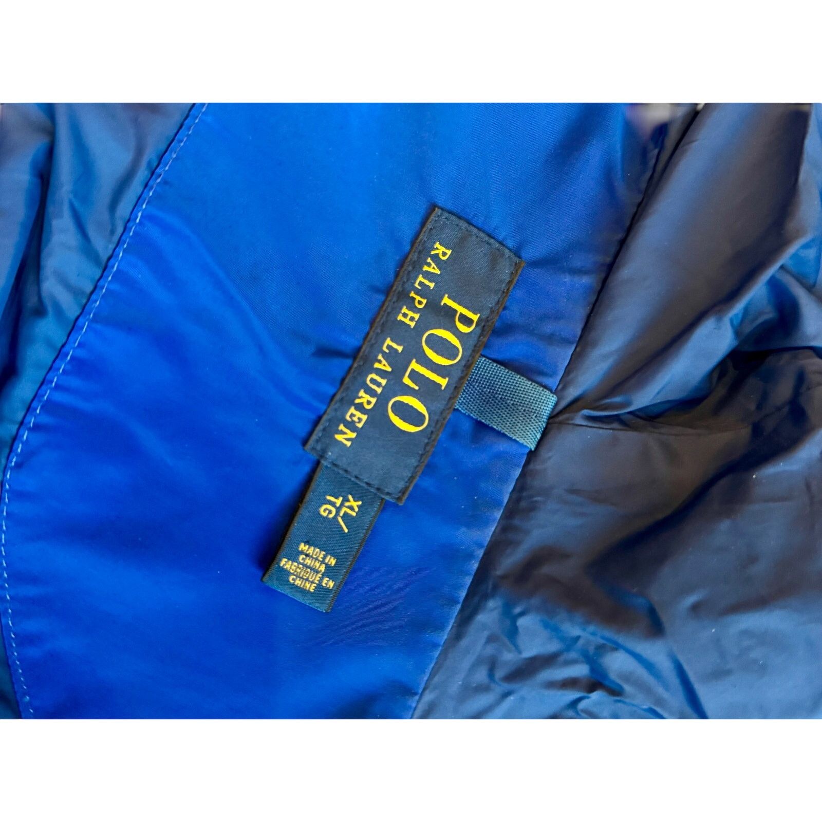 Polo Ralph Lauren Polo Ralph Lauren Royal Blue Full-Zip Windbreaker Pockets Size US XL / EU 56 / 4 - 8 Thumbnail