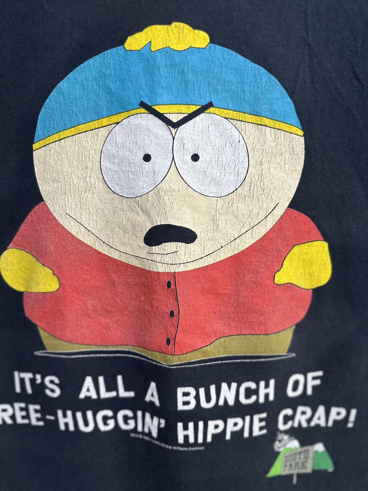 Vintage Rare Vintage Eric Cartman Faded Tee Size US M / EU 48-50 / 2 - 2 Thumbnail