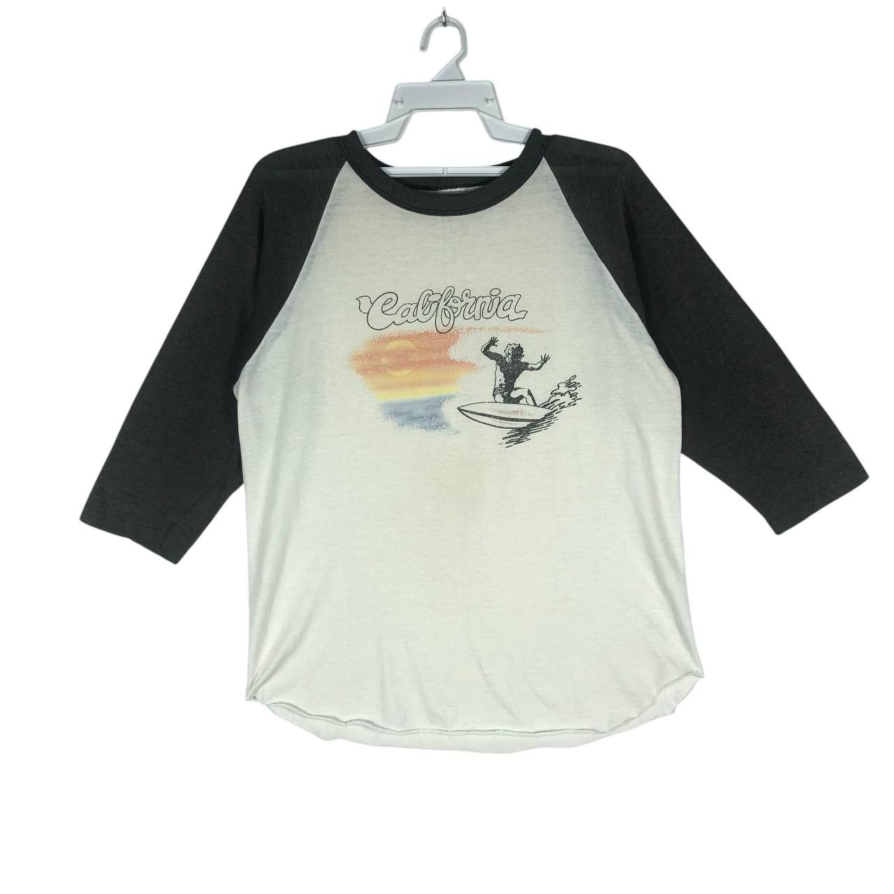 Vintage Vintage California Three Quarter T-Shirt Size US L / EU 52-54 / 3 - 1 Thumbnail
