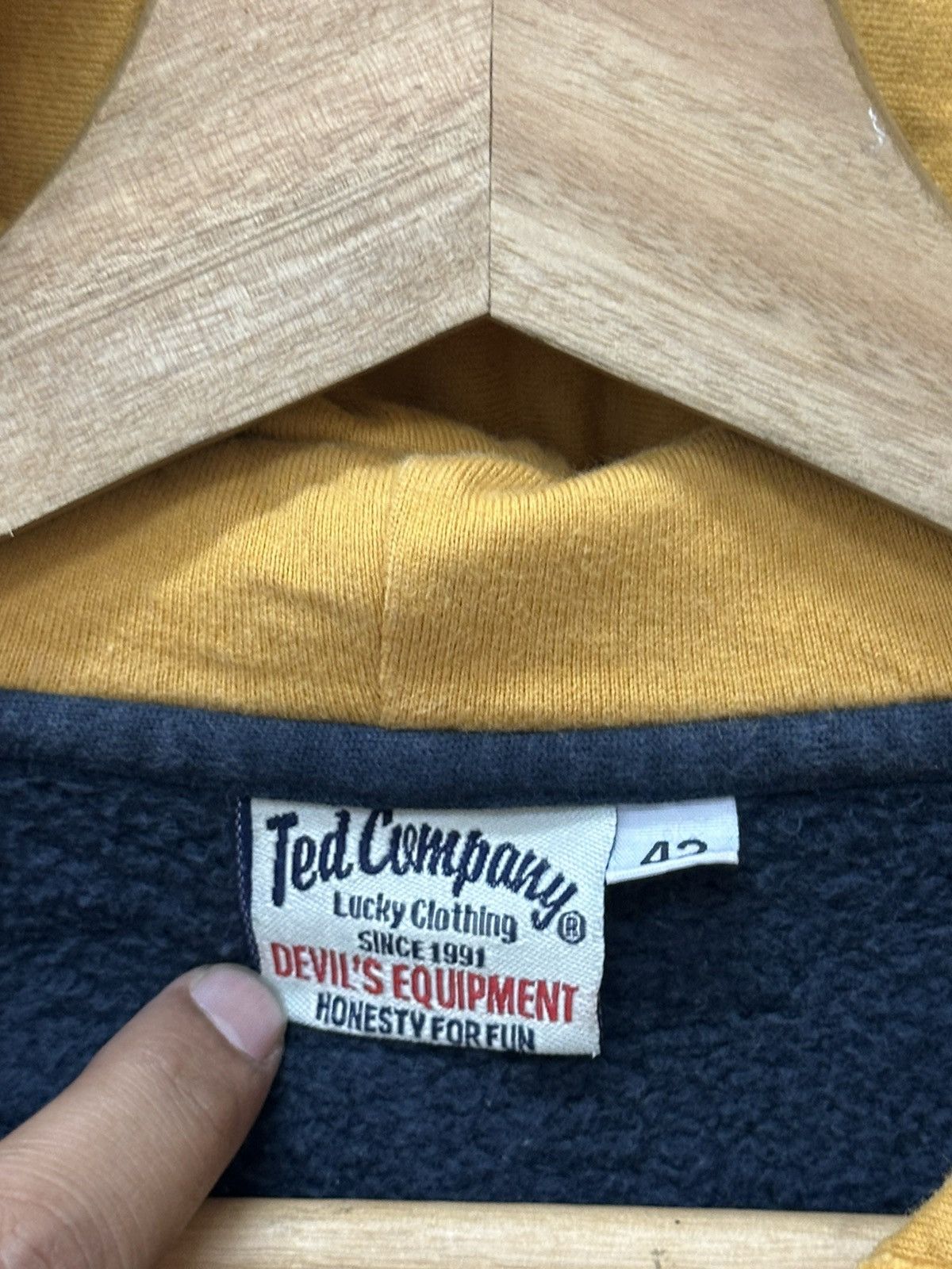 Tedman TedMan Ted Company Fightin Devils US Air Force Zipper Hoodie Size US L / EU 52-54 / 3 - 7 Thumbnail
