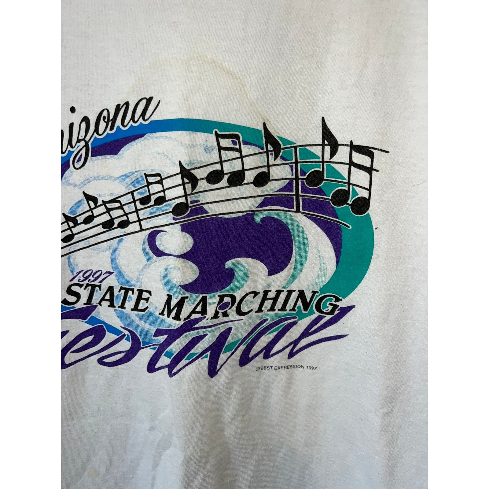 Delta Vintage Arizona State Shirt Marching Festival Tee VTG 90s XL Size US XL / EU 56 / 4 - 3 Thumbnail