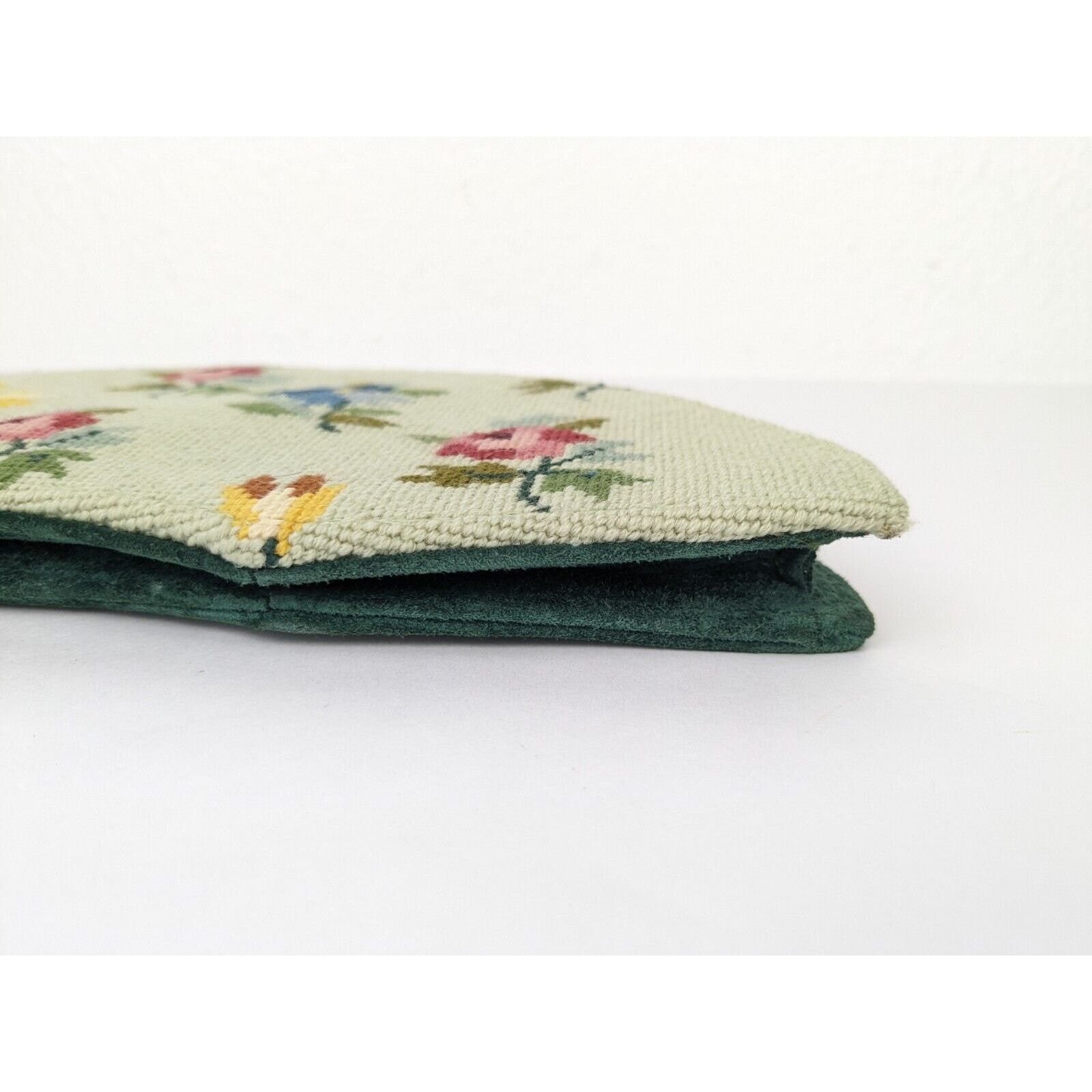 Other Lulu Guinness Tapisserie Clutch Handbag Needlepoint Suede Size ONE SIZE - 10 Thumbnail
