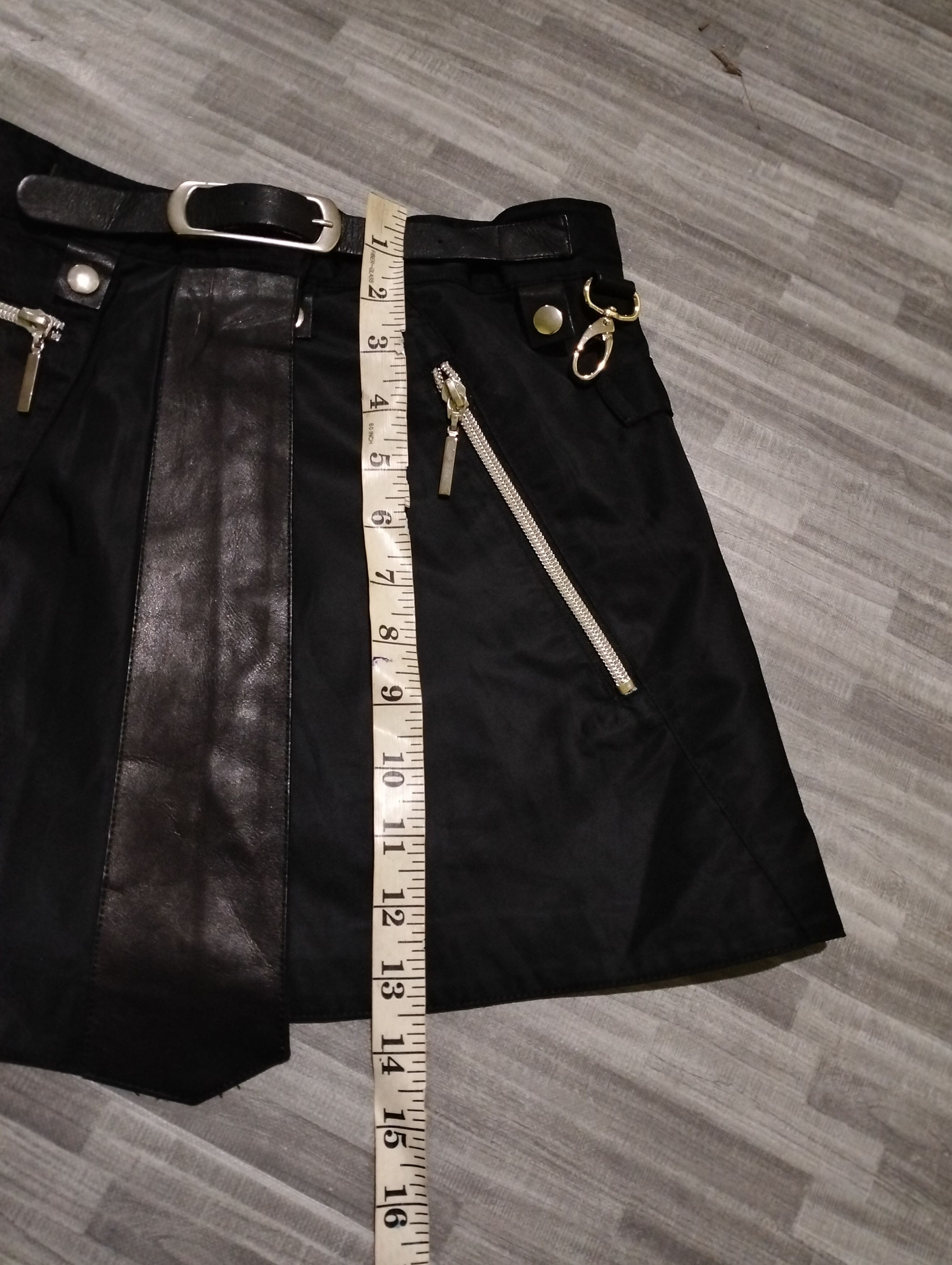 If Six Was Nine Luisa Modesti Bondage Mini Skirt Seditionaries Style Size 29" - 10 Thumbnail
