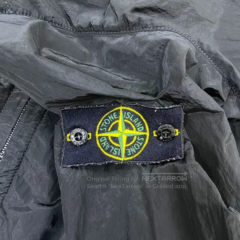 Other Stone Island Black Carbon Black Metal Nylon Jacket Zipper Size US XL / EU 56 / 4 - 6 Thumbnail