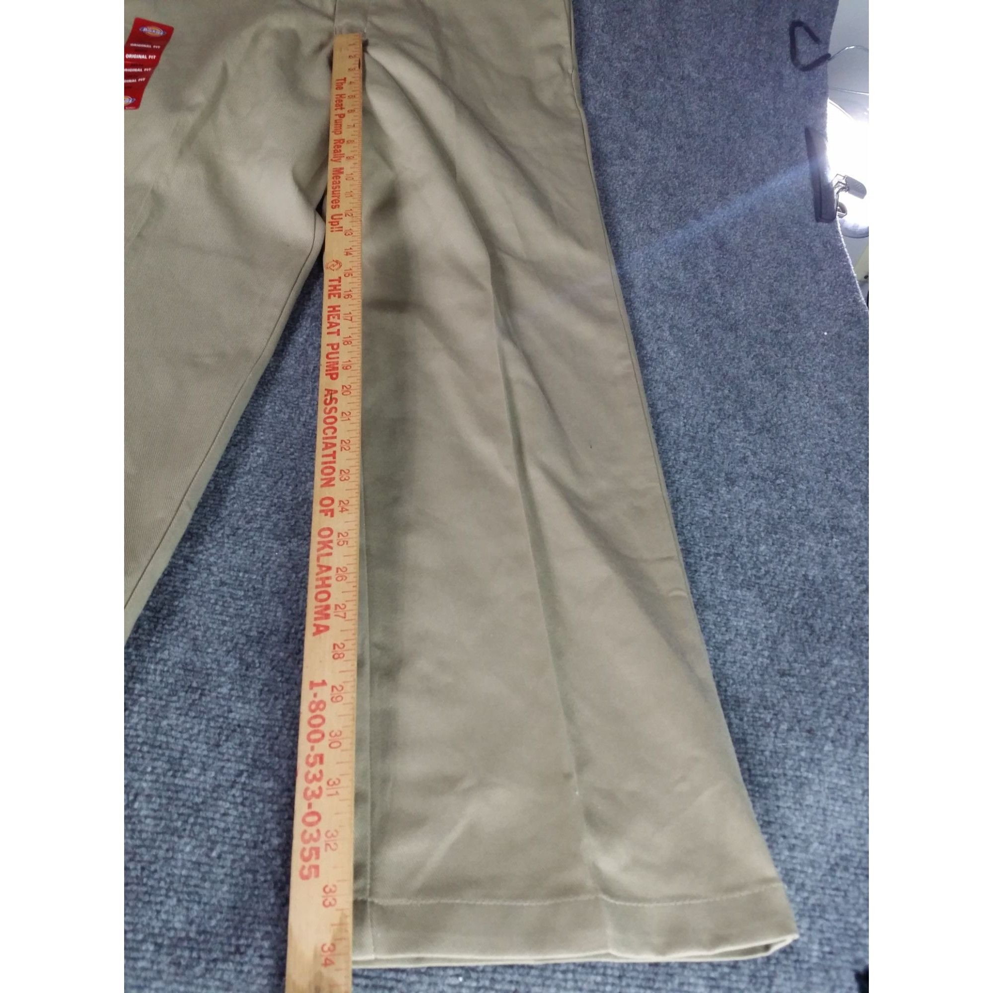 Dickies Dickies Original Fit 874 Pants Men Sz 36X34 Khaki Casual Wor Size US 36 / EU 52 - 3 Thumbnail