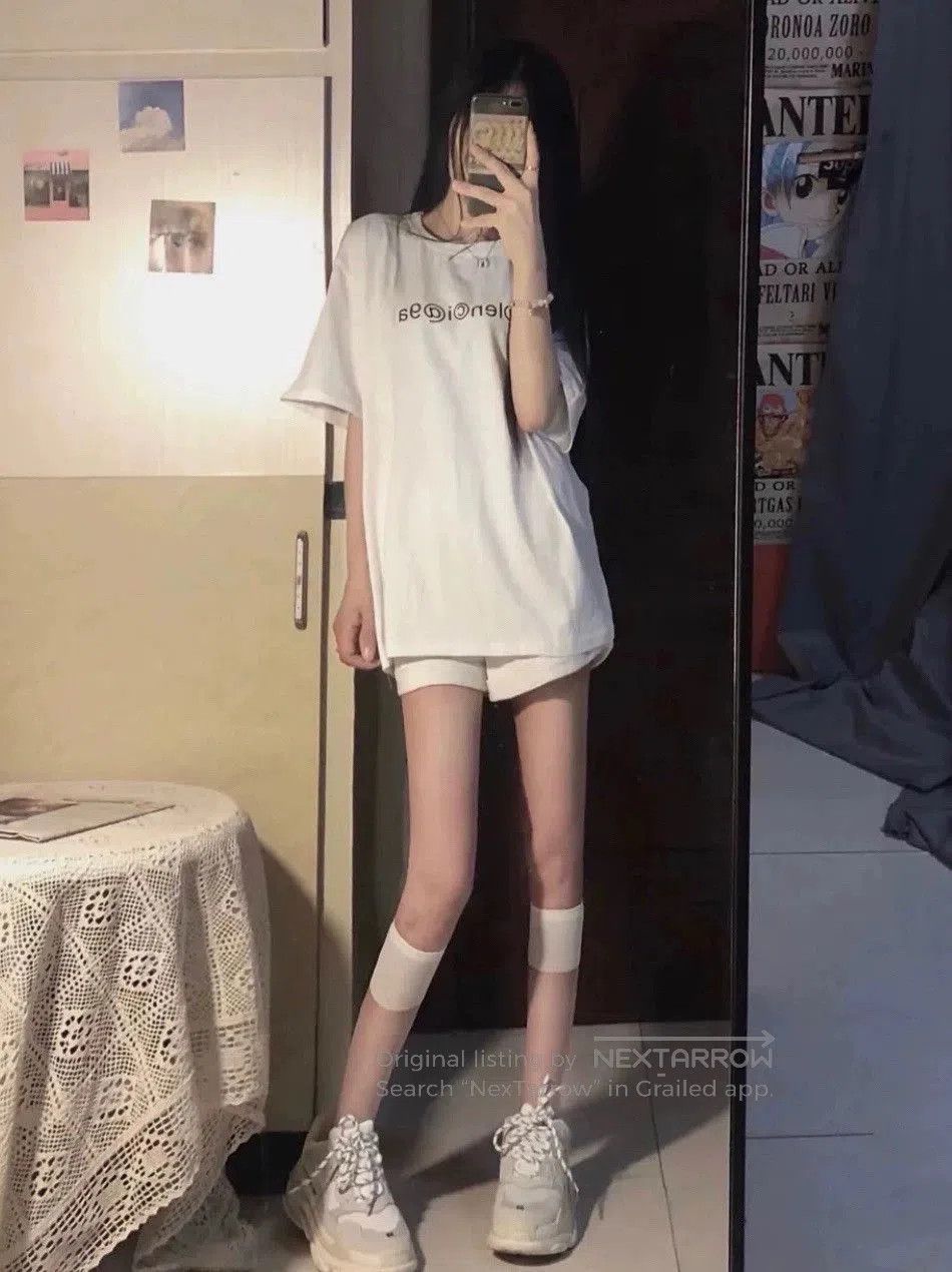 Balenciaga balenciaga white logo short sleeve t. Size US M / EU 48-50 / 2 - 8 Thumbnail
