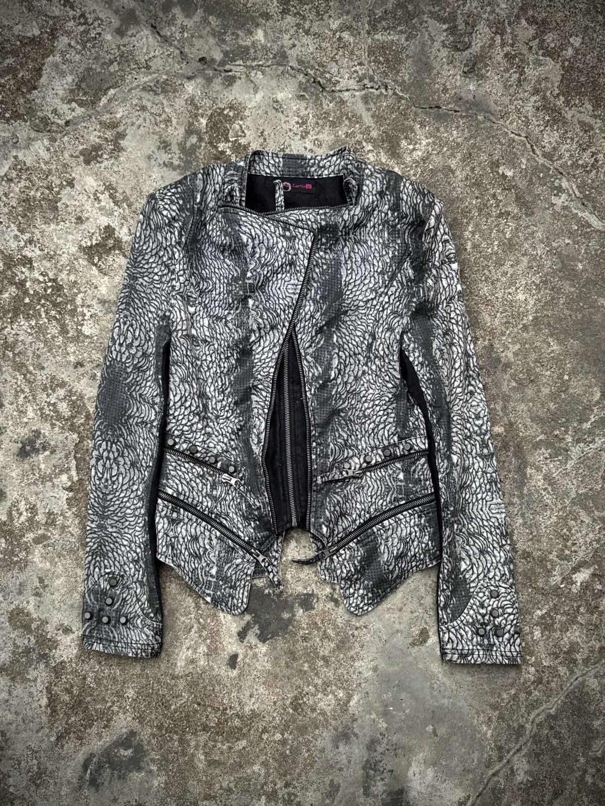 Japanese Brand Snakeskin Archived Jacket Punk Style Like Sex Pot Size US S / EU 44-46 / 1 - 1 Thumbnail