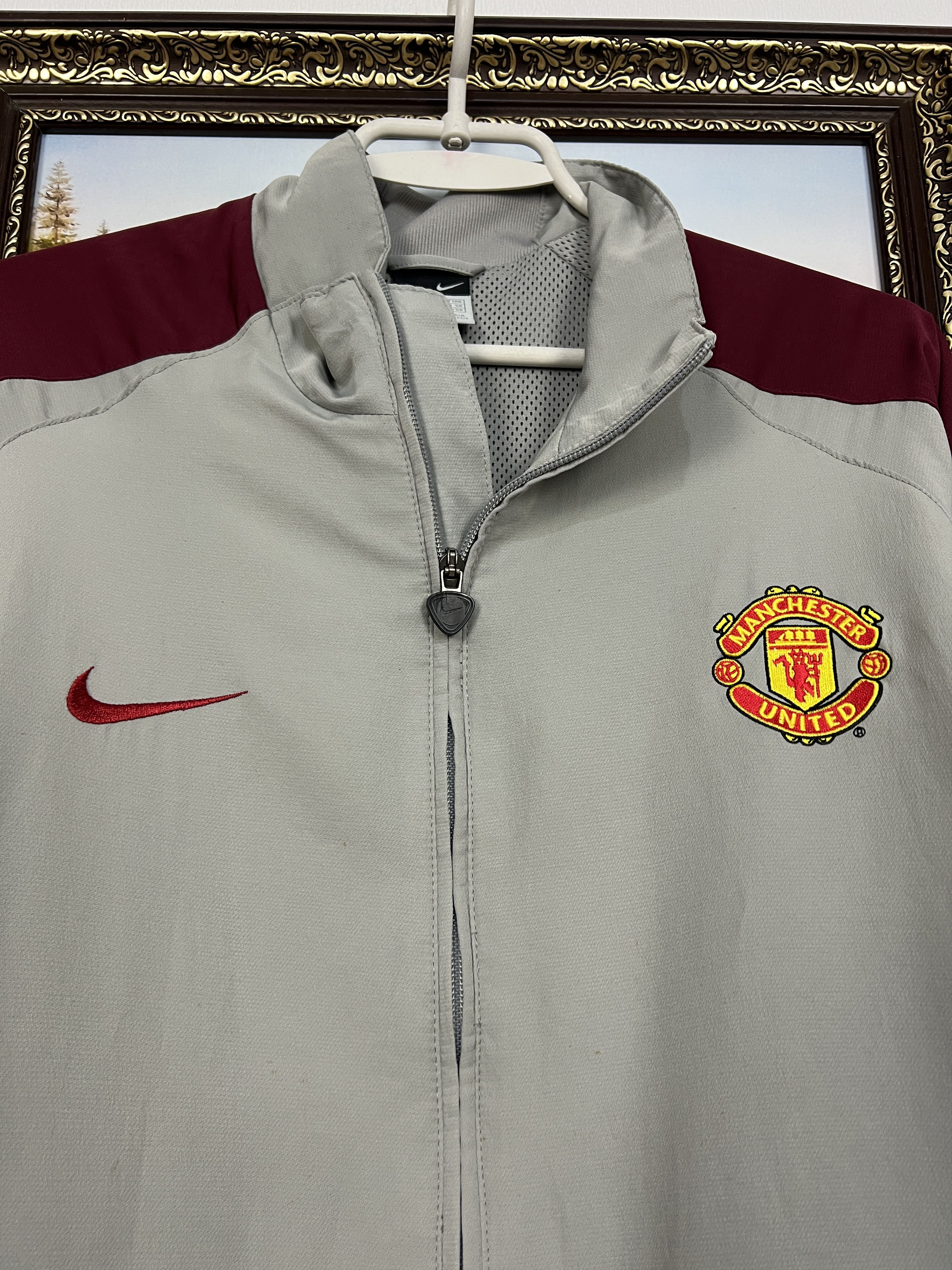 Nike Vintage Nike Manchester United Football Jacket Soccer Size US XL / EU 56 / 4 - 3 Thumbnail