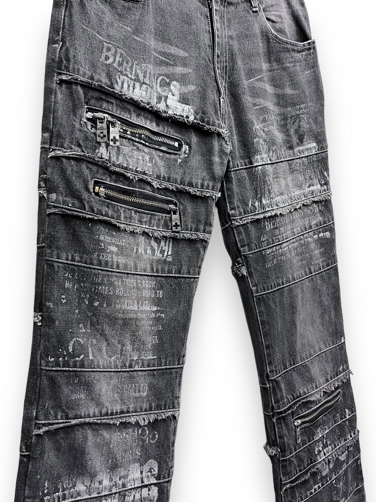 STUDIOUS × Seditionaries × Vintage 🔥BERNINGSSHO Seditionaries FLARE Hysteric Hagi Patchwork Size US 31 - 9 Thumbnail