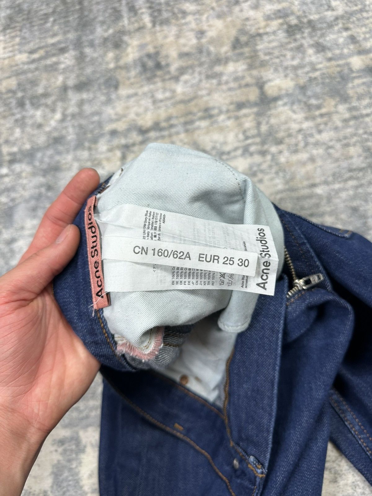 Acne Studios Acne Studios: Weite Jeans (Acne Studios: Wide Jeans) Size 25" / US 0 / IT 36 - 13 Thumbnail