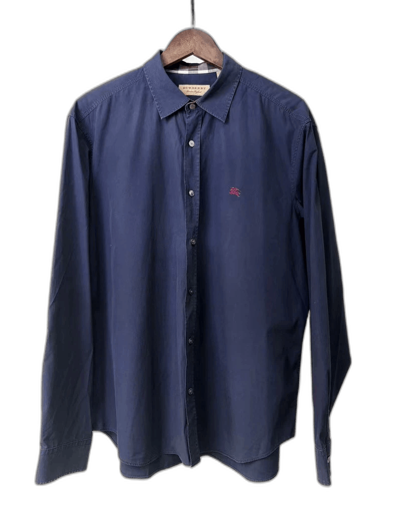Burberry Burberry Embroidered Shirt in XXL Size-yf Size US XXL / EU 58 / 5 - 1 Thumbnail