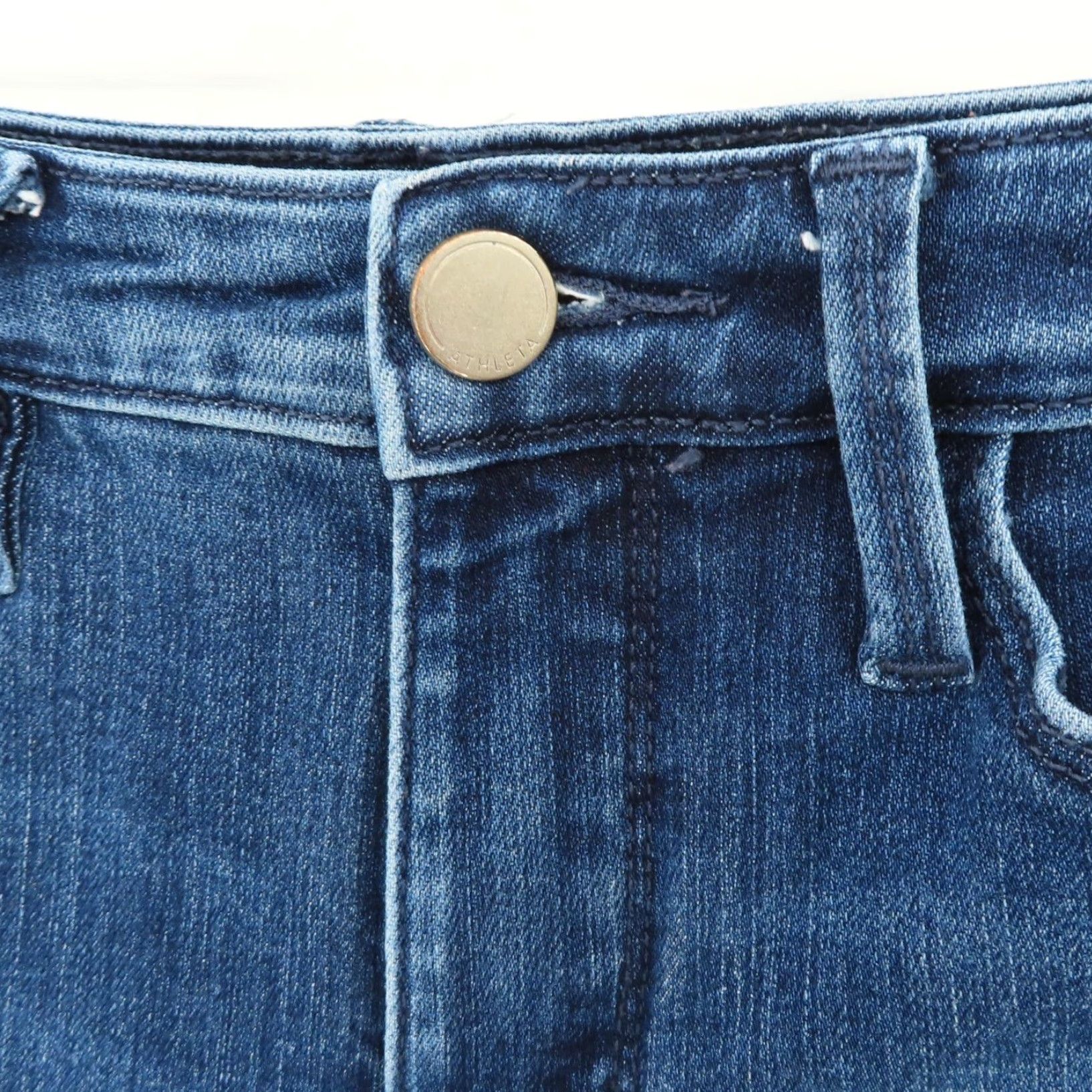 Athleta Athleta Sculptek Women Jeans Skinny Regular 2 Medium Blue Cotton Blend Denim Stretch 5-Pocket 28.5 Inseam Womens Jeans Size 26" / US 2 / IT 38 - 3 Thumbnail