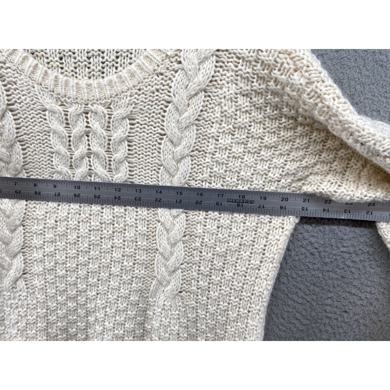 Victoria's Secret Victoria's Secret Ivory Wool Mohair Blend Knit Pullover in Size Medium User: Victoria's Secret Ivory Wool Mohair Blend Knit Pullover in Size Medium Size M / US 6-8 / IT 42-44 - 4 Thumbnail