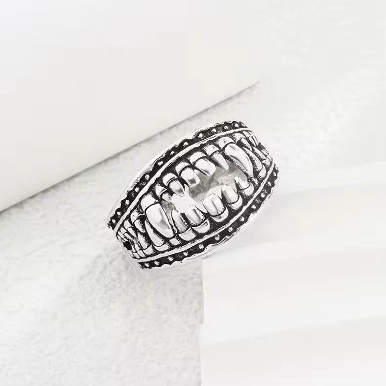 Jewelry Creative Monsters Tusks Ring Size ONE SIZE - 4 Thumbnail
