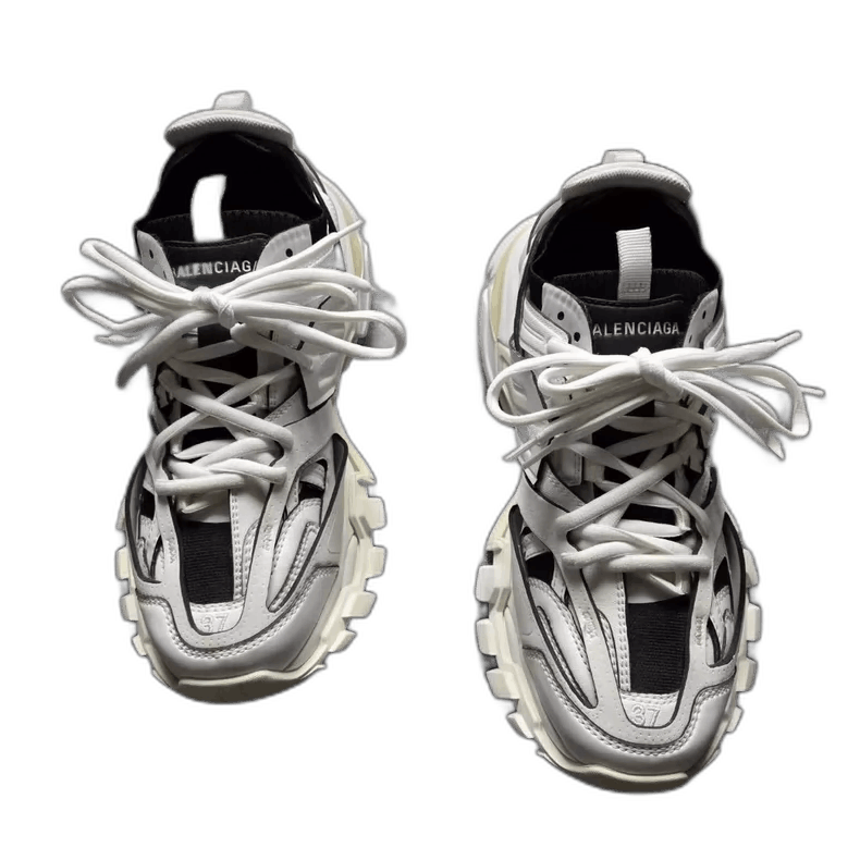 Balenciaga BALENCIAGA TRACK Black and White Sneakers-2505 Size US 6 / EU 39 - 1 Thumbnail
