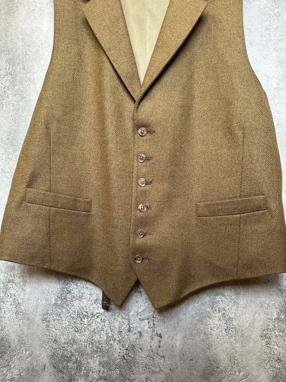 Nordstrom John W. Nordstrom Wool Cashmere Vest USA Vintage Classic Size 54R - 8 Thumbnail