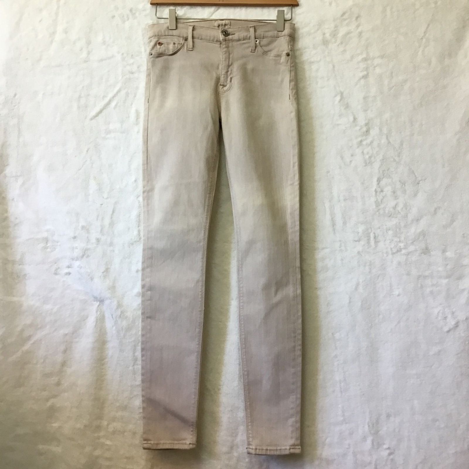 Hudson Hudson Beige Skinny Jeans Size 27" / US 4 / IT 40 - 1 Thumbnail