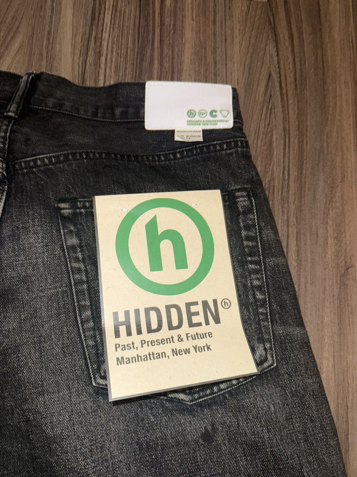 HIDDEN Hidden NY Black Distressed Jeans Men’s 34 Made in Japan Size US 34 / EU 50 - 7 Thumbnail