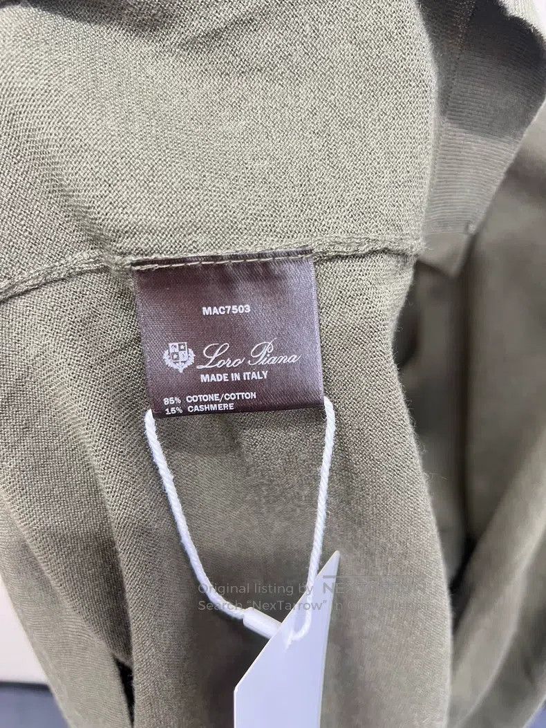 Loro Piana Loro Piana size 3XL Knit Long Sleeve Polo Shirt Size US XXL / EU 58 / 5 - 4 Thumbnail