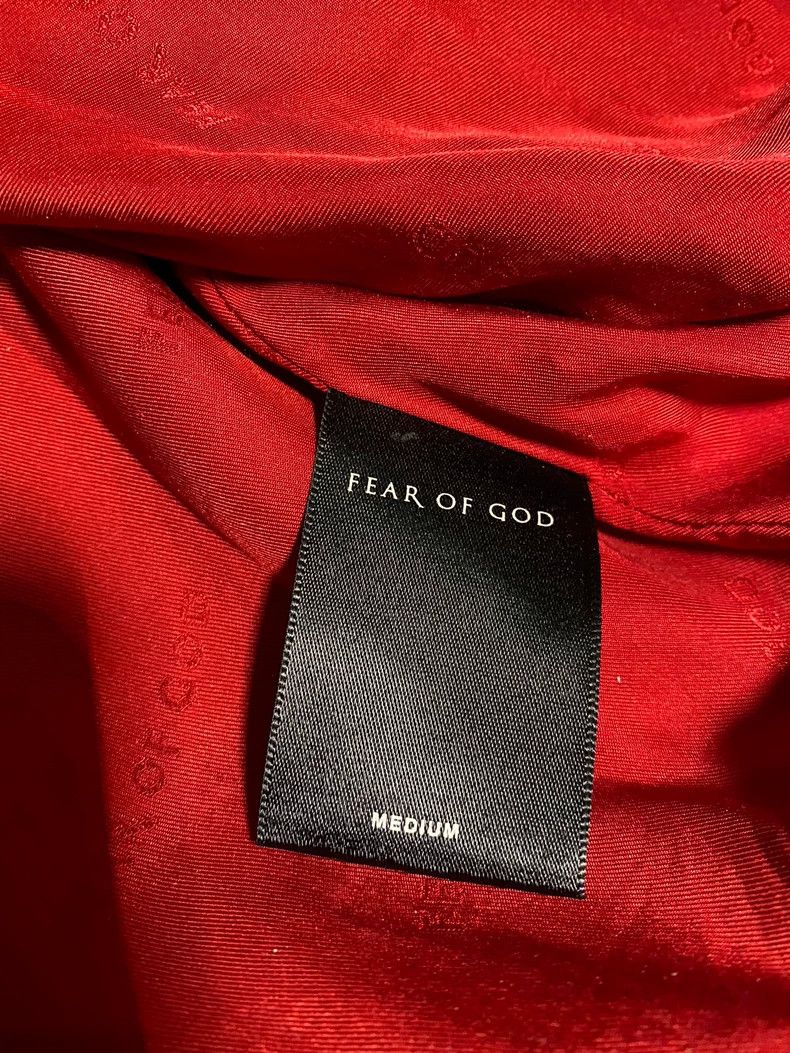 Fear of God Fear of God Black silk jacket Size US M / EU 48-50 / 2 - 6 Thumbnail