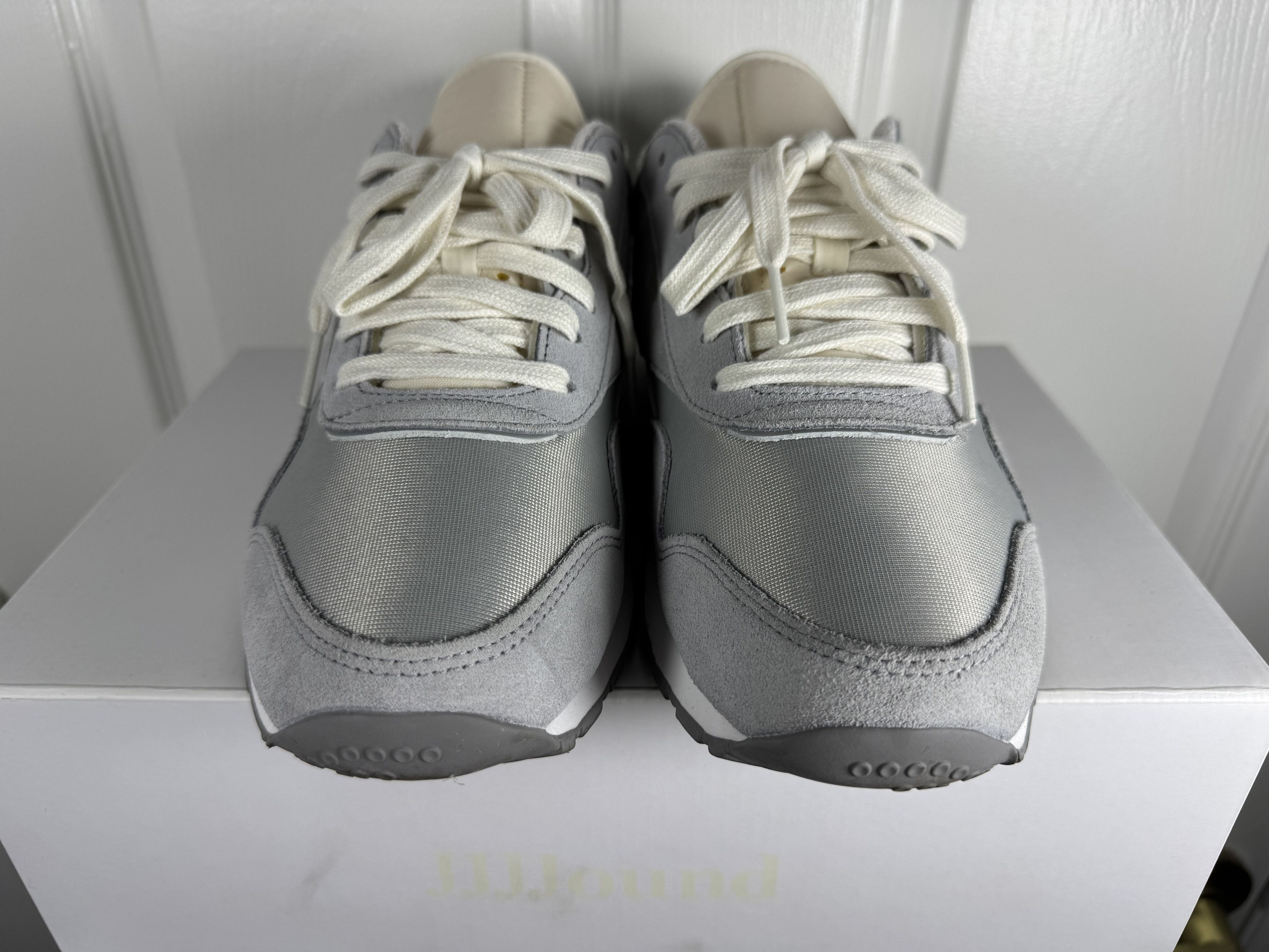 JJJJound × Reebok Classic Nylon Grey/White 9.5 Size US 9.5 / EU 42-43 - 3 Thumbnail