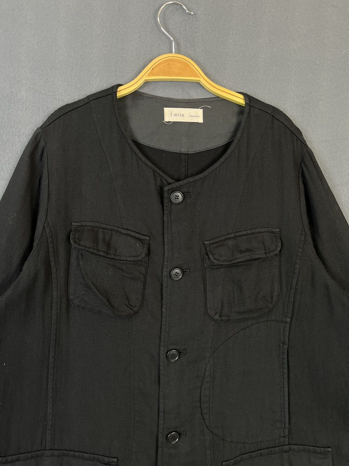 Designer × Issey Miyake × Vintage 1Mile Plantation by Issey Miyake Cotton 5 Pockets Jacket Size US S / EU 44-46 / 1 - 3 Thumbnail