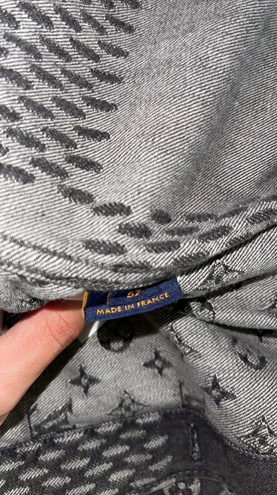 Louis Vuitton × Nigo Louis Vuitton x Nigo Denim Jacket Size US L / EU 52-54 / 3 - 12 Thumbnail