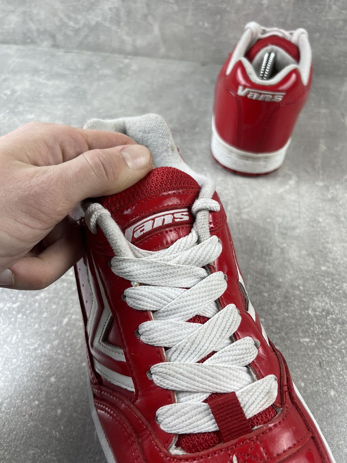 Shorty's Skateboards × Vans × Vintage Vans 00s Archive Fatty Red Skate Sneakers Shoes Size US 8 / EU 41 - 7 Thumbnail