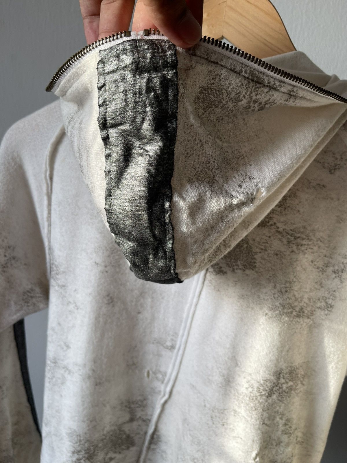 GOSTAR DE FUGA × If Six Was Nine × Le Grande Bleu (L.G.B.) Gosta de Fuga Distressed Punk Style Fullzip Hoodie Size US S / EU 44-46 / 1 - 9 Thumbnail