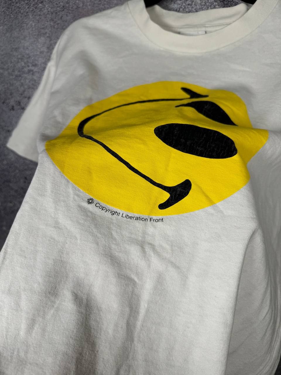 READYMADE READYMADE SMILEY FACE WHITE TEE Size US S / EU 44-46 / 1 - 8 Thumbnail