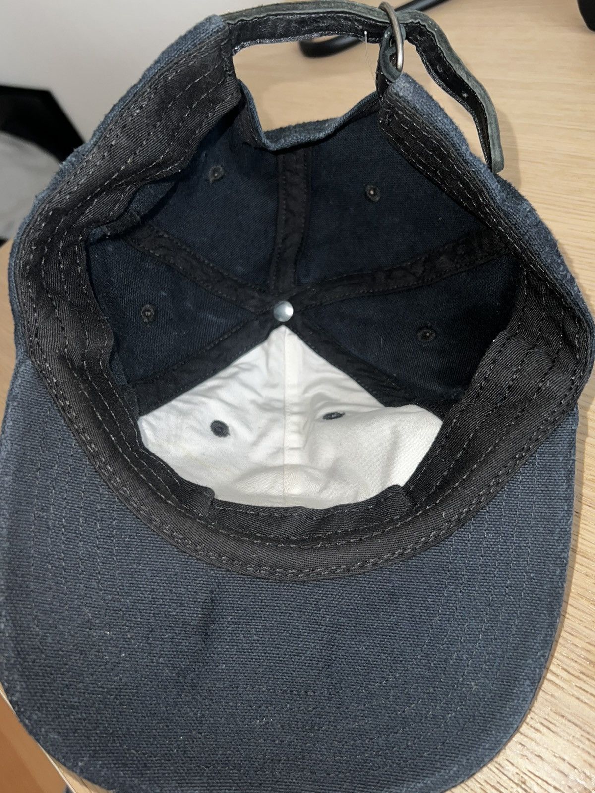 Supreme Supreme Waxed Wool 6 Panel Cap Black Size ONE SIZE - 4 Thumbnail