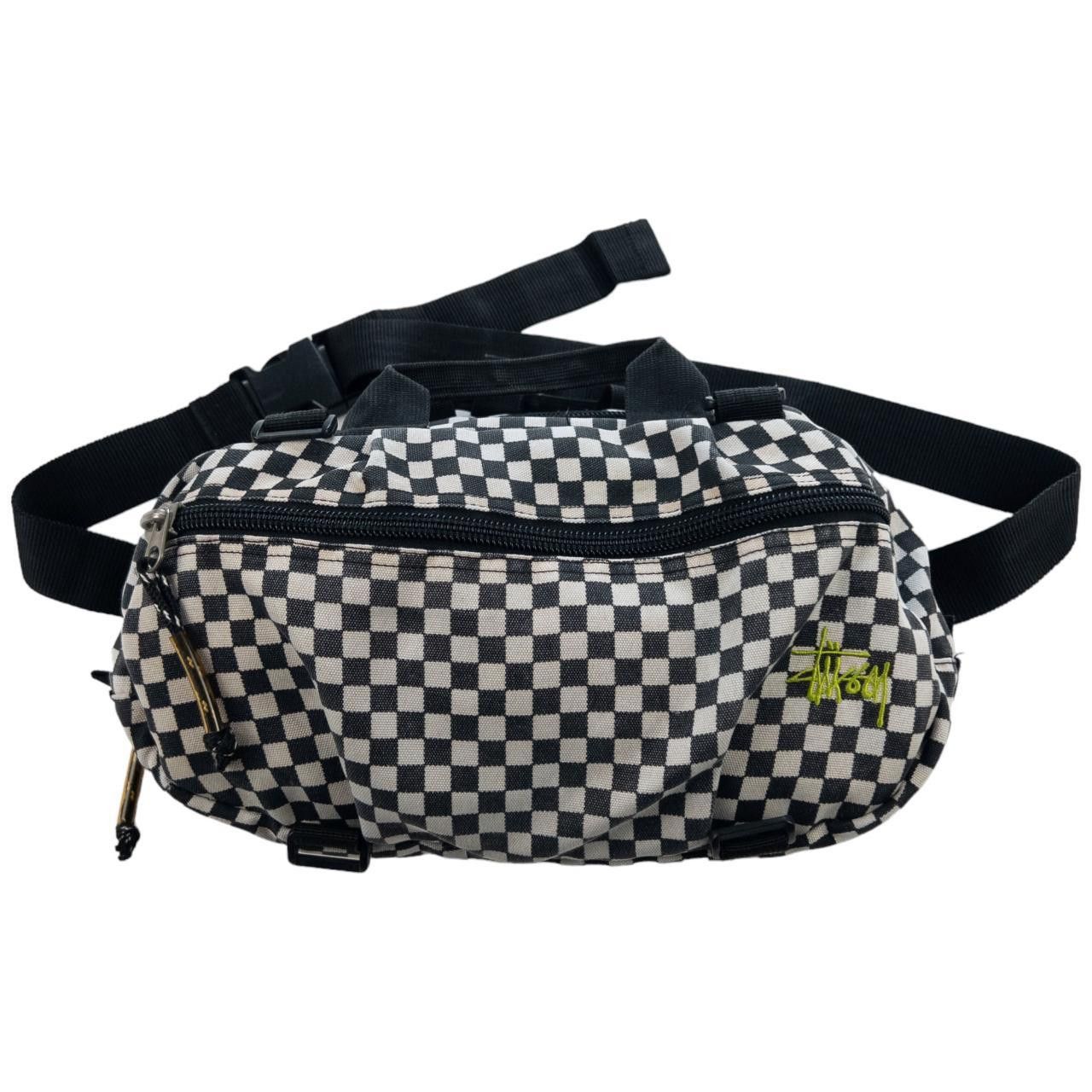 Stussy Vintage Stussy Checkered Cross Body Bag Size ONE SIZE - 1 Thumbnail