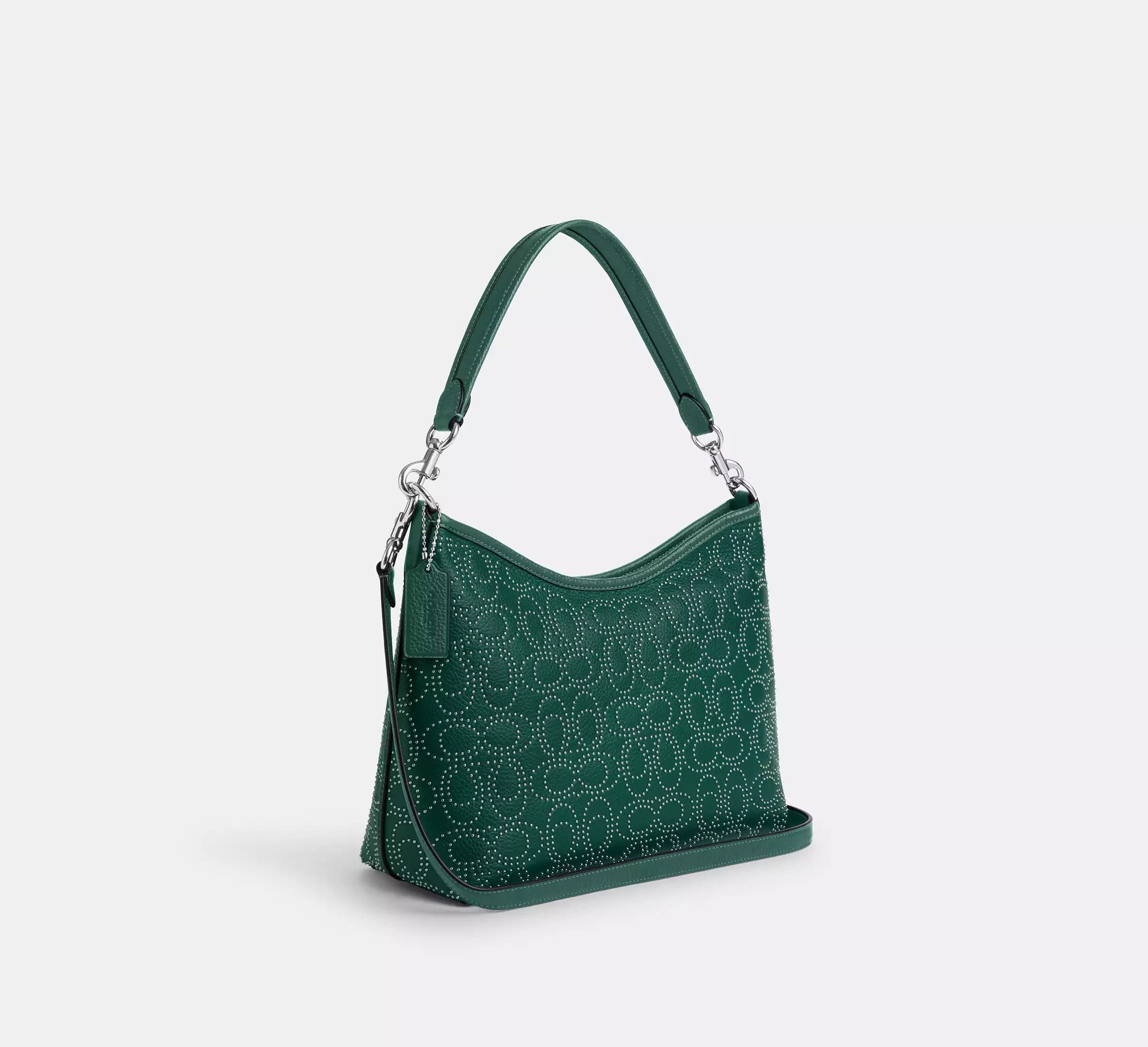 Coach Laurel Shoulder Bag With Signature Rivets CX258 Size ONE SIZE - 5 Thumbnail