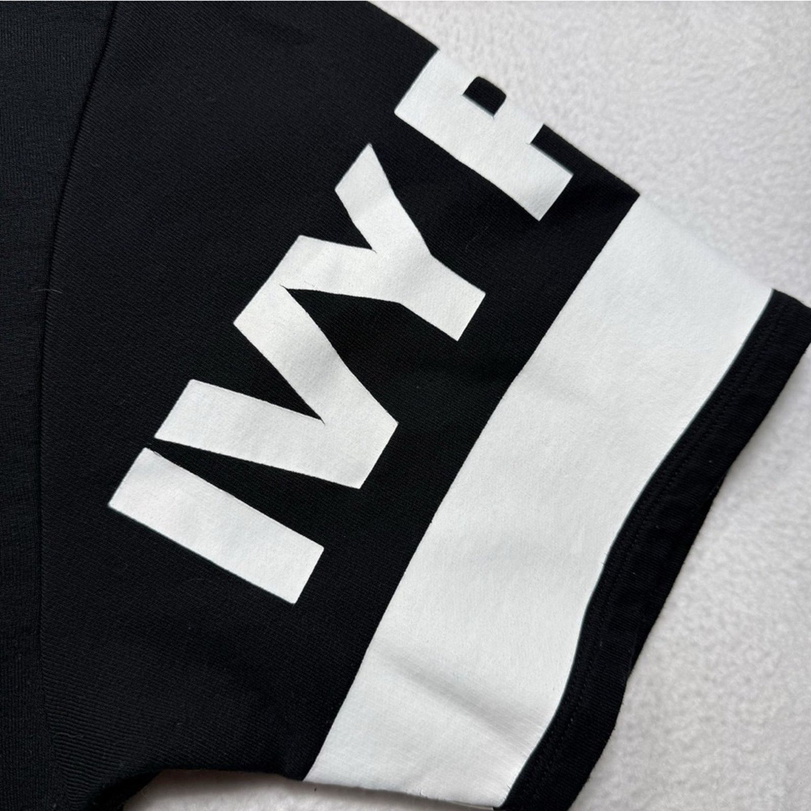 Ivy Park IVY‎ PARK Black Hoodie with White Sleeve Accents size M Size M / US 6-8 / IT 42-44 - 4 Thumbnail