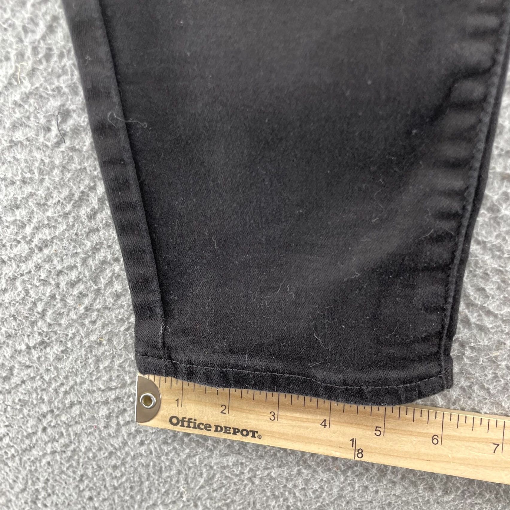 Levi's Levi's 721 Jeans Women 31x31 Black High Rise Skinny 90s Indie Sleaze Grunge Denim Slim Modern Style Womens Jeans Size 24" / US 00 / IT 34 - 4 Thumbnail