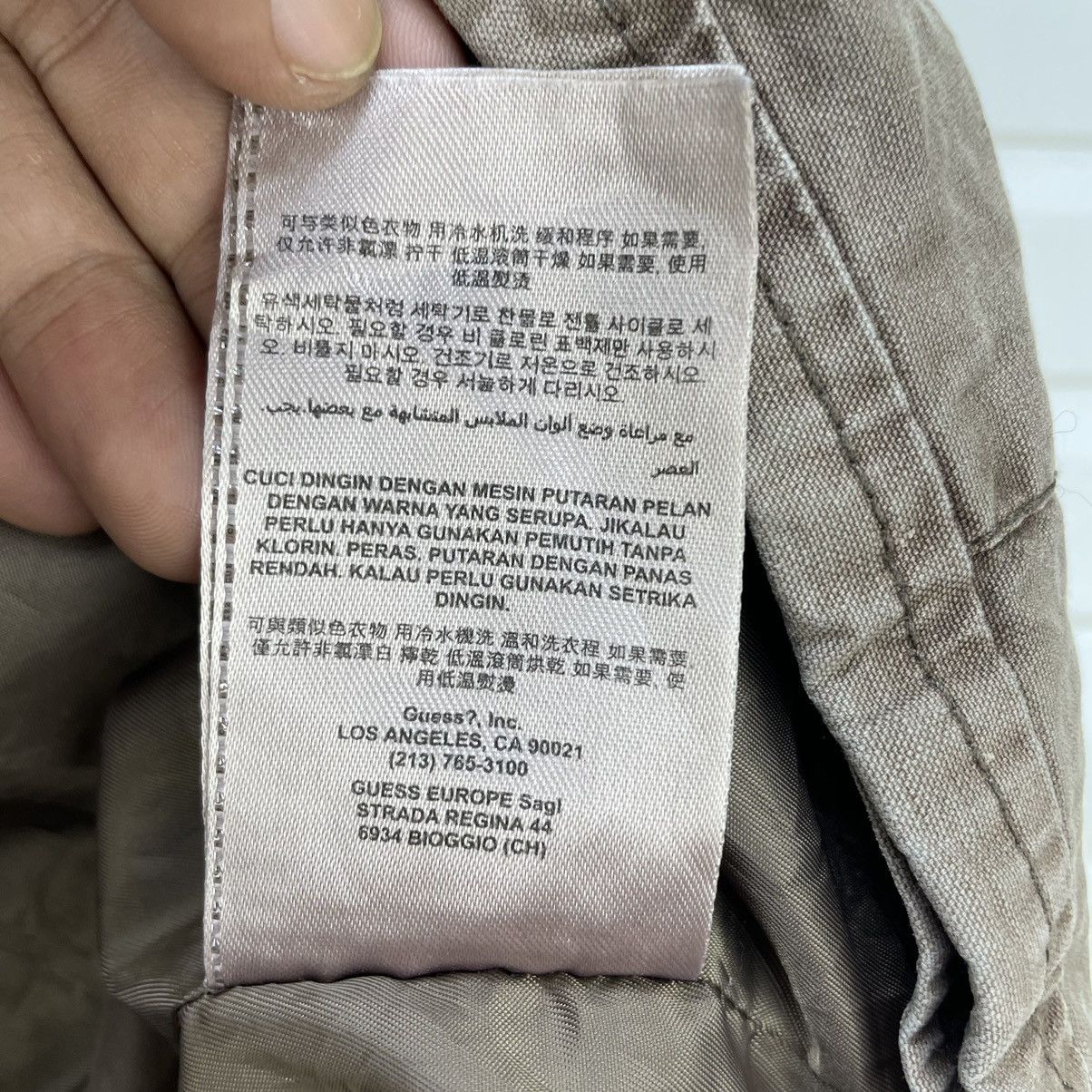 Guess × Vintage 💥Vintage Guess Biker Jacket Size US M / EU 48-50 / 2 - 9 Thumbnail