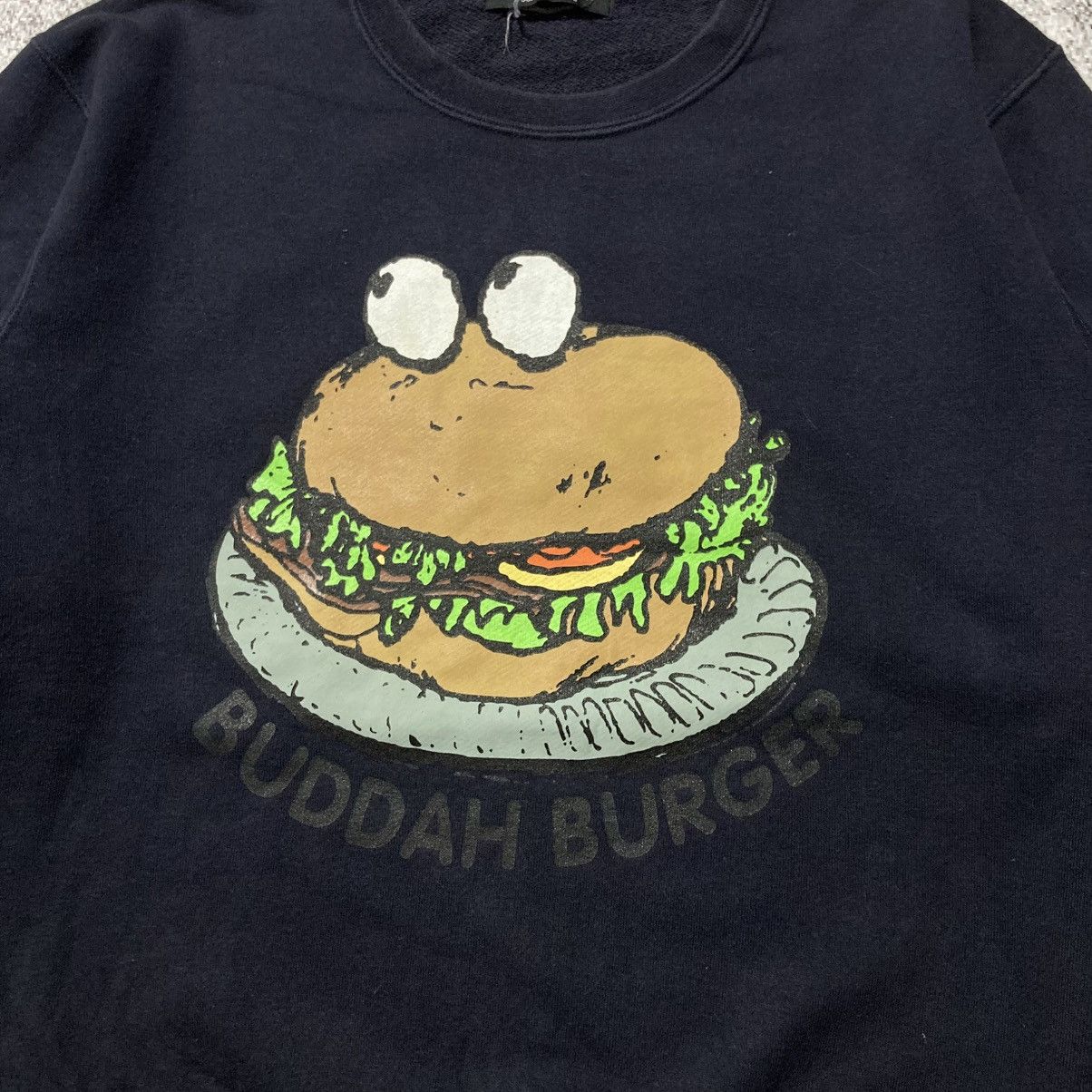 Undercover Undercover Jun Takahashi Buddah Burger Big Logo Crewneck Size US M / EU 48-50 / 2 - 3 Thumbnail