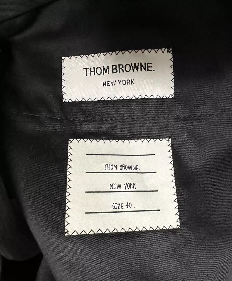 Thom Browne Thom Browne Gray men's trousers in a western style Size 26" / US 2 / IT 38 - 6 Thumbnail