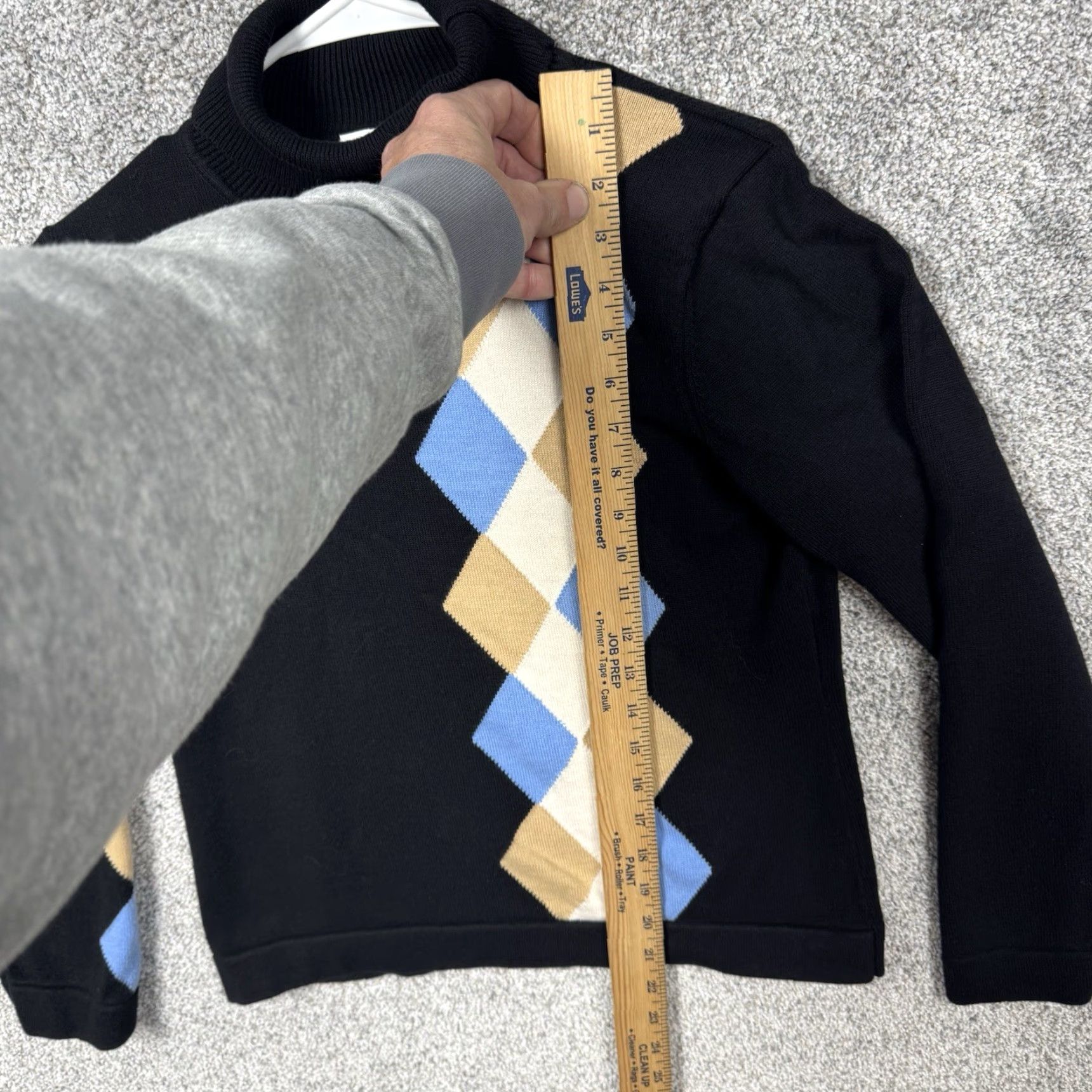 Liz Claiborne Liz Claiborne Argyle Sweater Medium Academia Preppy Teacher Classic Old Money Size M / US 6-8 / IT 42-44 - 3 Thumbnail