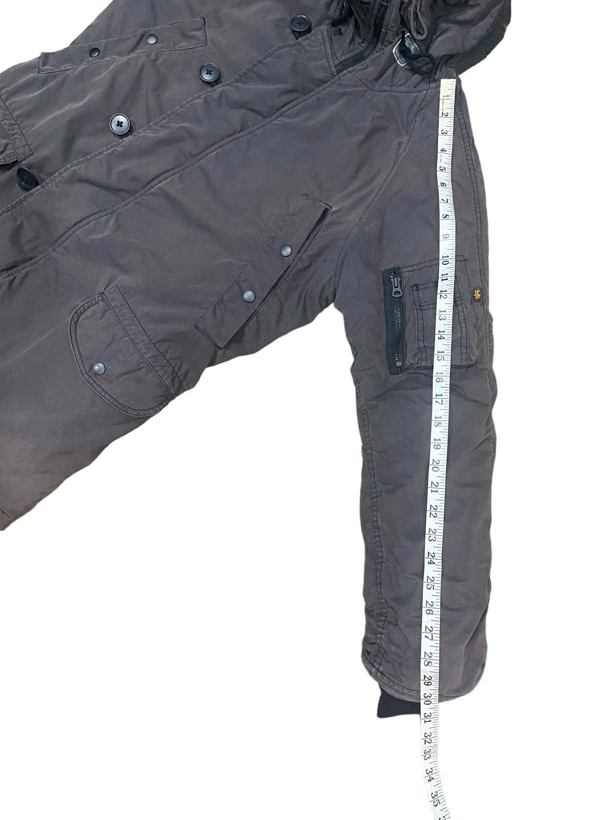 Alpha Industries Vtg MARGARET HOWELL x ALPHA Faded Hoodie Jacket Zipper Size US M / EU 48-50 / 2 - 25 Thumbnail