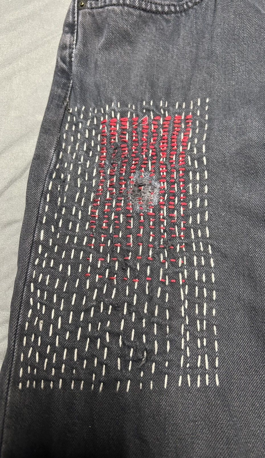 Levi's Levi’s 514s Sashiko Mended and Embellished 1/1 Size US 35 - 11 Thumbnail