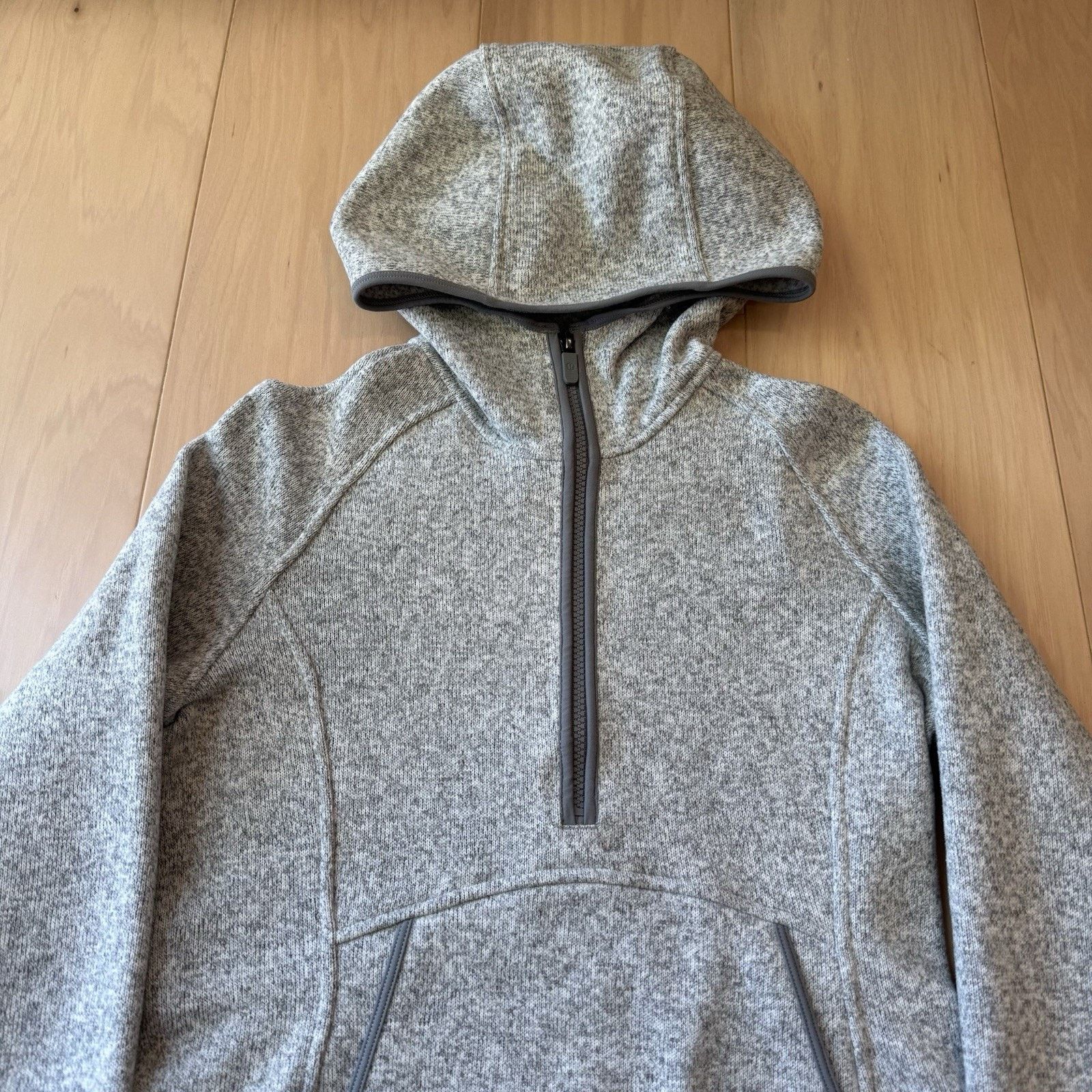 Lululemon Lululemon Thank You Pullover Women's Small Gray 1/2 Zip Size S / US 4 / IT 40 - 3 Thumbnail