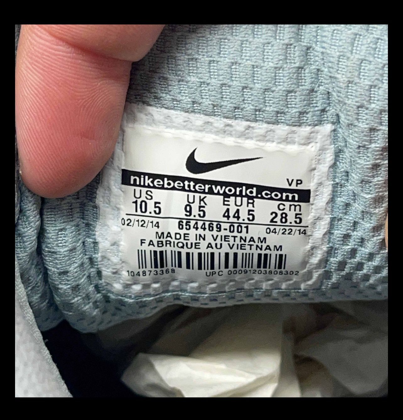 Nike Air Max 1 Photo Blue Size US 10.5 / EU 43-44 - 6 Thumbnail