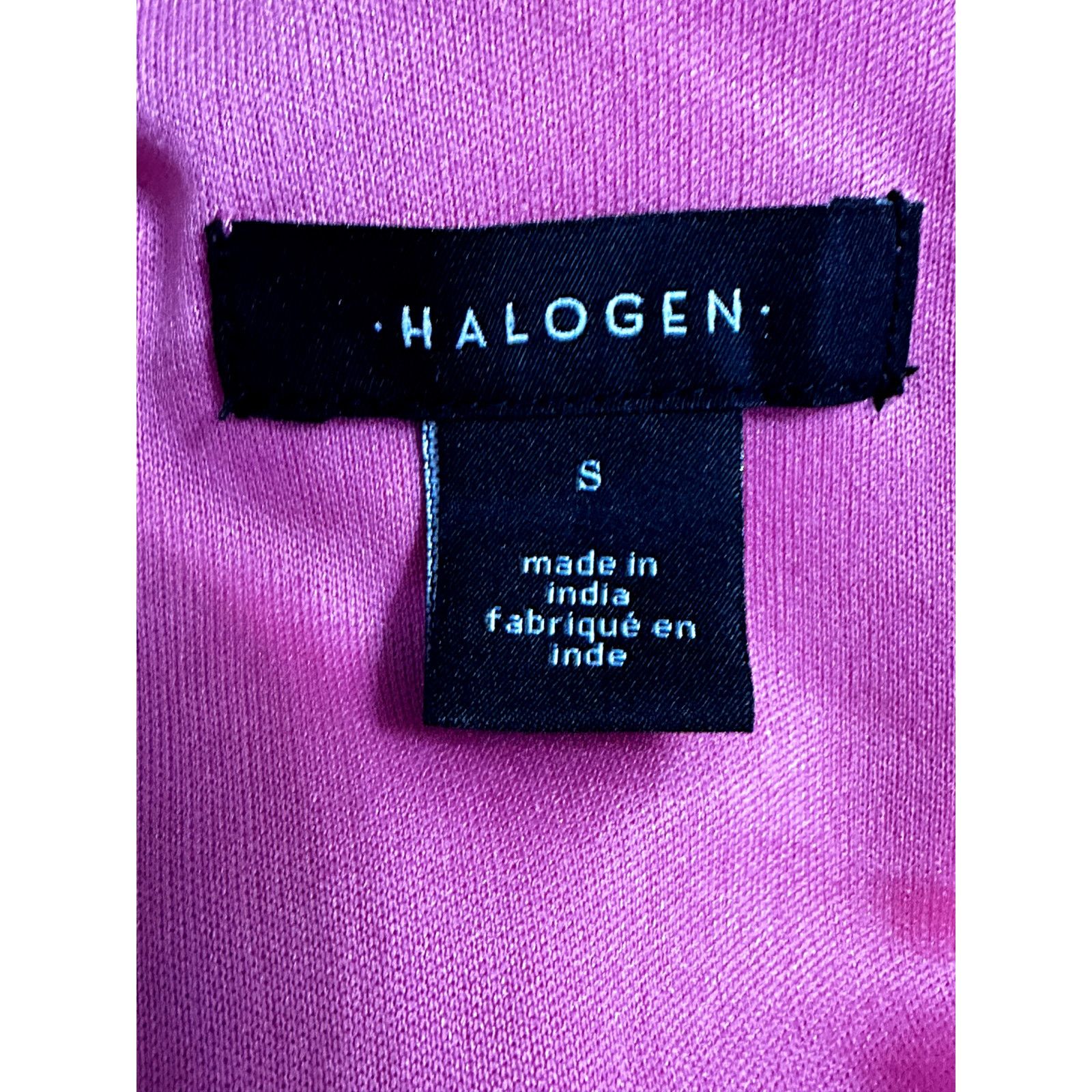 Other Halogen Satin Midi Dress Puff Sleeve Pink Women's S NWOT Size S / US 4 / IT 40 - 8 Thumbnail
