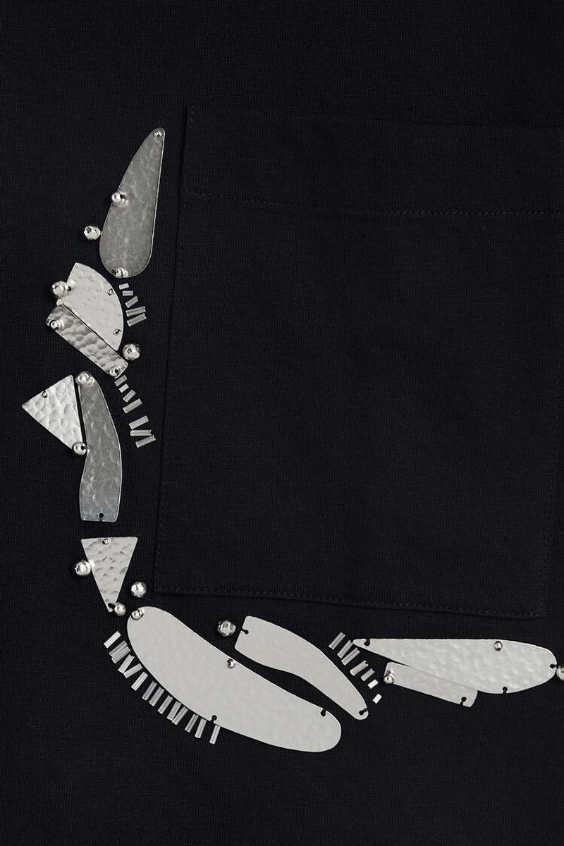 Jil Sander o1mt1gz0426 T-Shirt in Black Size US S / EU 44-46 / 1 - 2 Thumbnail