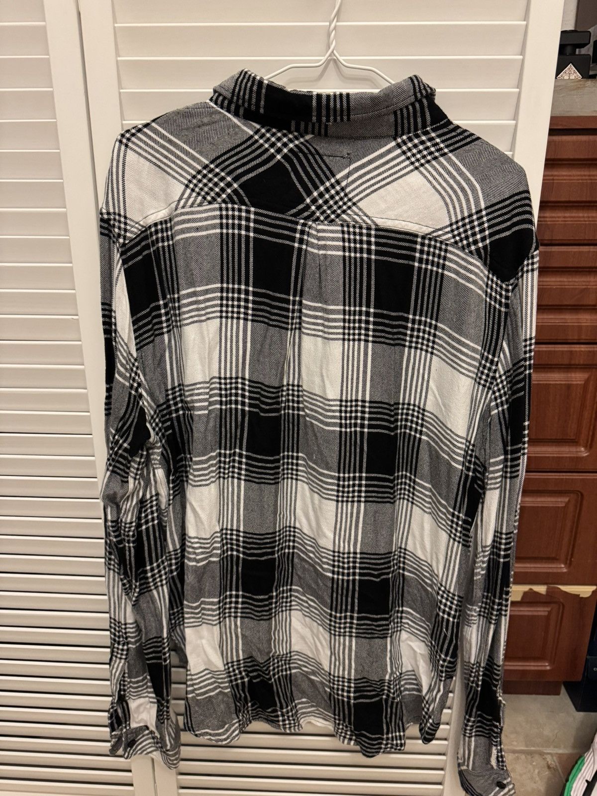 Rails Rails white blue button down shirt Size US XL / EU 56 / 4 - 2 Thumbnail