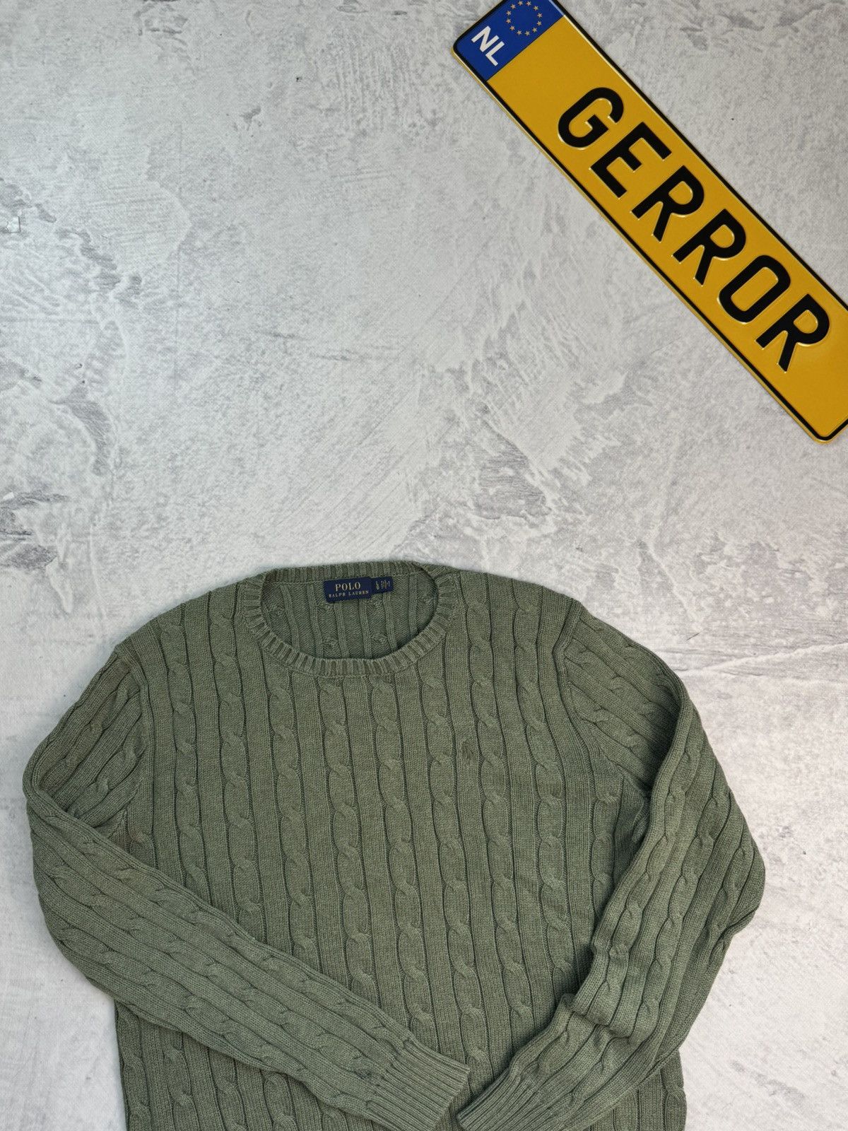 Polo Ralph Lauren × Ralph Lauren × Vintage POLO RALPH LAUREN VINTAGE BASIC LOGO OVERSIZE SWEATER Size US L / EU 52-54 / 3 - 3 Thumbnail